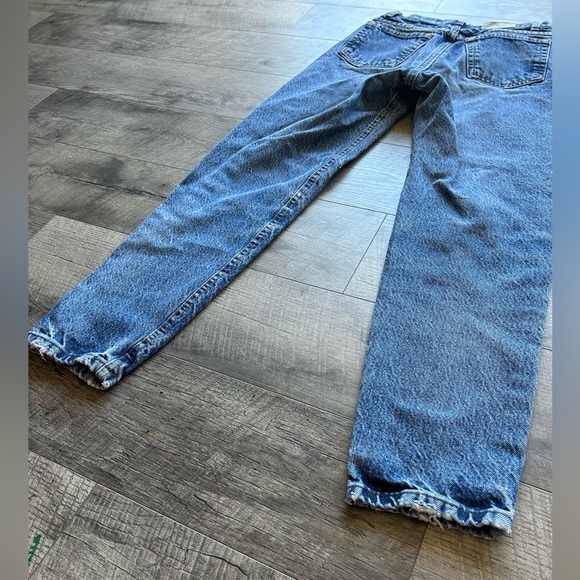 Vintage LL Bean 80โs/90โs High Waist Straight Leg Mid Wash Jeans size 26โ - Picture 6 of 11